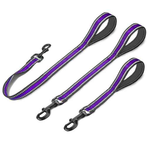 Short Dog Leash (Wide-Purple)