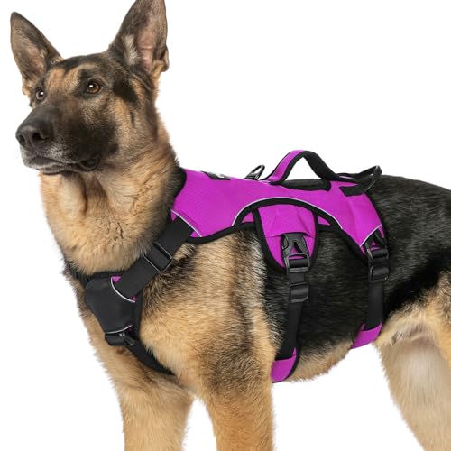 Escape Proof Dog Harness for X (Purple / X-Large)