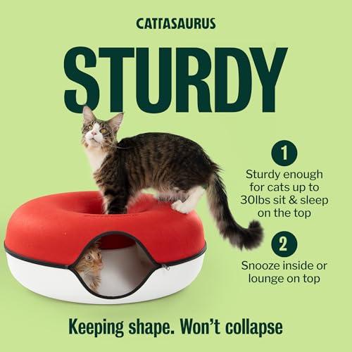 Peekaboo Cat Cave (Ruby Snowball / Jumbo)