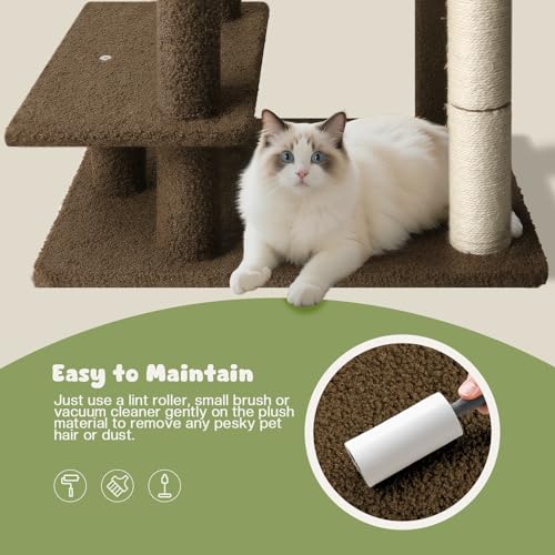 4 Step Pet Steps for Cats (Brown / 4-step)