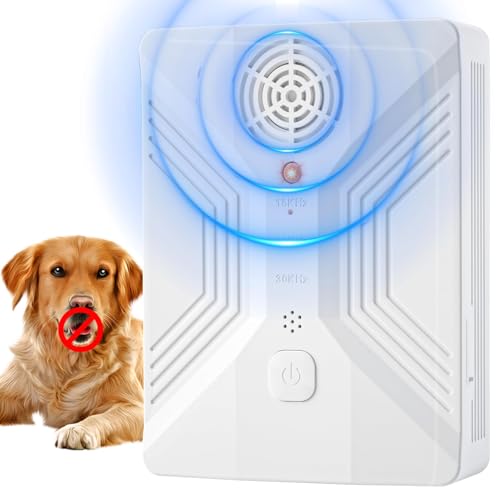 Ultrasonic Anti Barking Device (White)