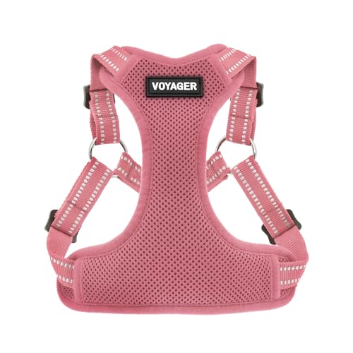 Voyager Step in Flex Adjustable Dog Harness (Harness (Pink) / XS)
