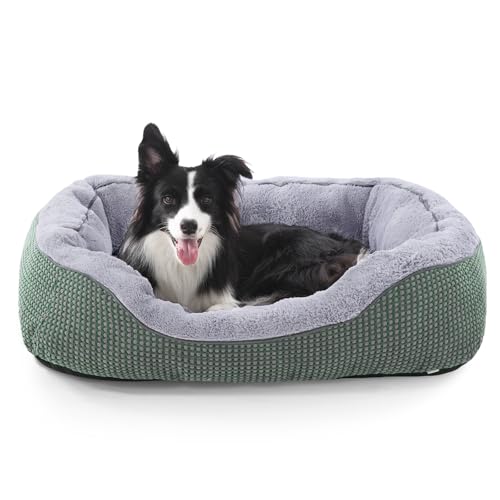 Dog Bed Medium Size (M (30"x24"x9") / Green)