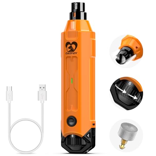 6 Speed Dog Nail Grinder (C-Orange)