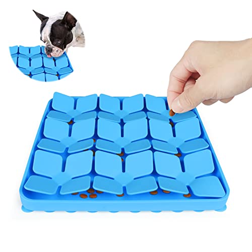 Snuffle Mat for Dogs (S-8"X8" / Blue-S)