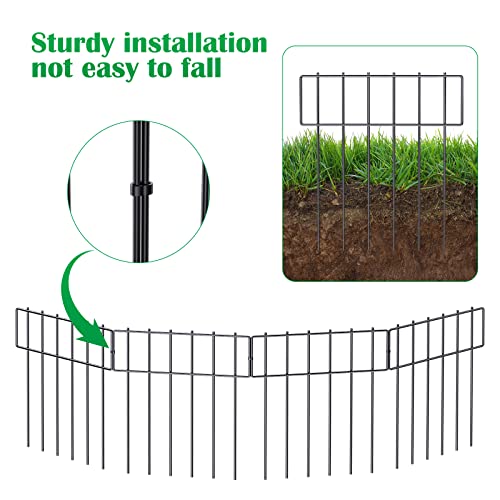 19 Pack Animal Barrier Fence (17'' (H) X 20.8' (L))