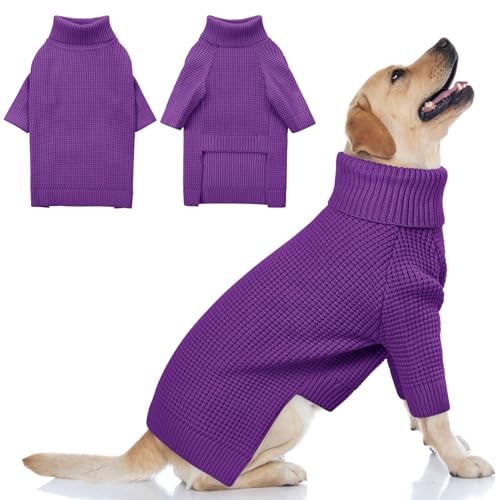 XXL Dog Sweater (Purple / XX-Large)