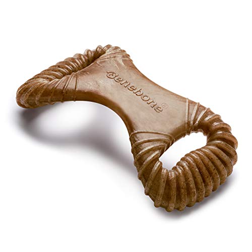 Dental Dog Chew Toy for Aggressive Chewers (REAL Bacon / Medium)