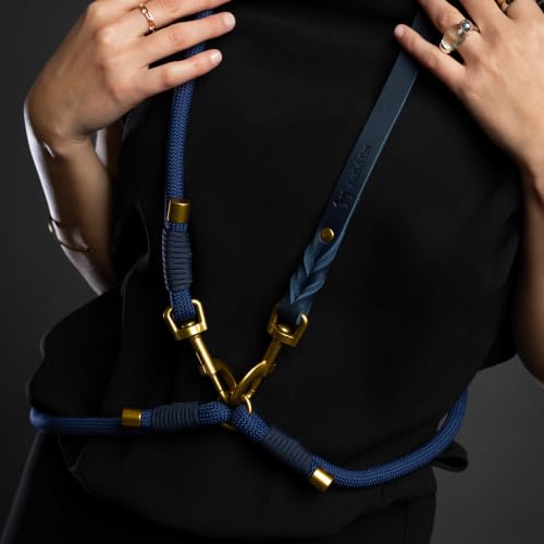 Hands Free Dog Leash (Dark Blue)