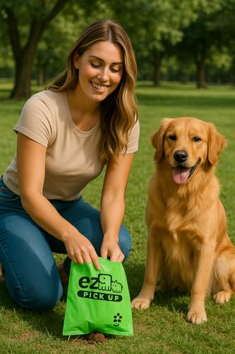 1000 Pet Waste Disposal Dog Poop Bags (1000 Count (Pack of 1))