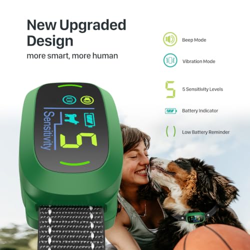 Dog Bark Collar (Green)