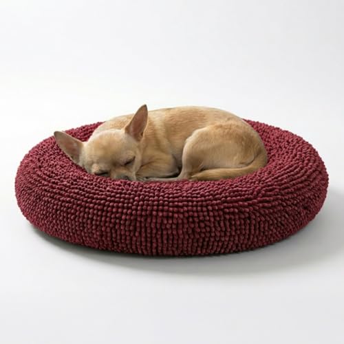 Cloud K 9 Bed for Dogs & Cats (Small (25''X25'') / Red)