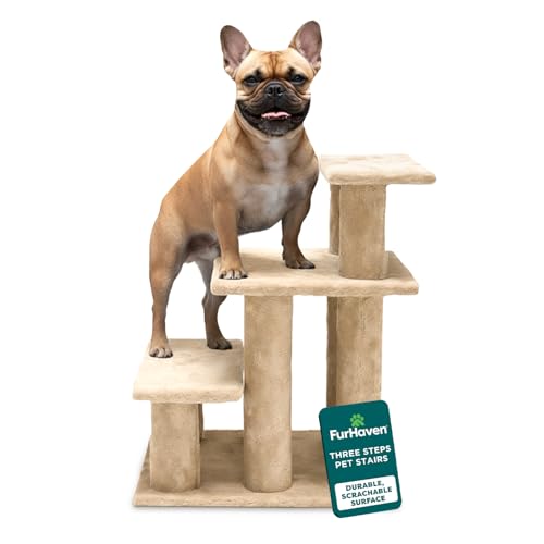 Steady Paws Multi (Cream / 4-Step / Pet Stairs)