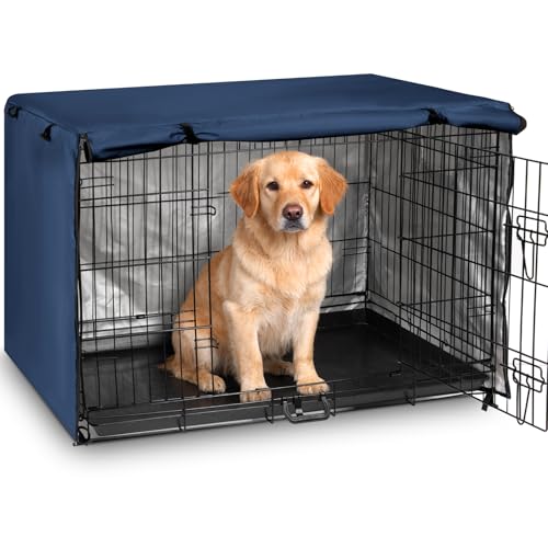 Replacement Dog Crate Cover (Navy Blue / 54 inch)