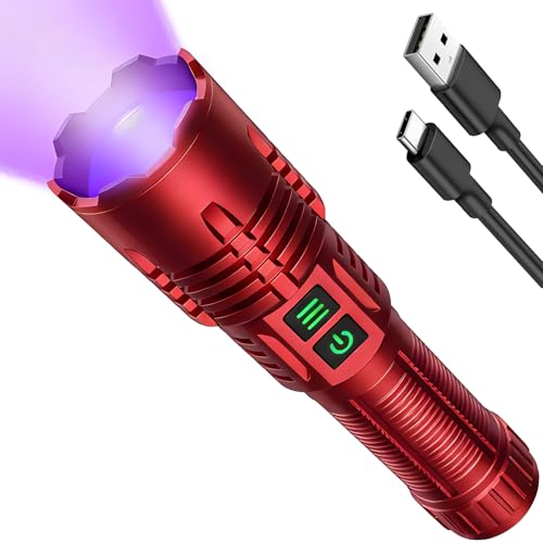 UV Flashlight (Red)