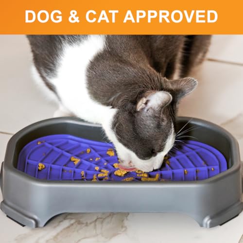 Neater Pets Neat (Purple Mat w/ Gunmetal Tray)