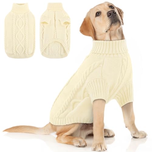 XXL Dog Sweater (XX-Large / White)