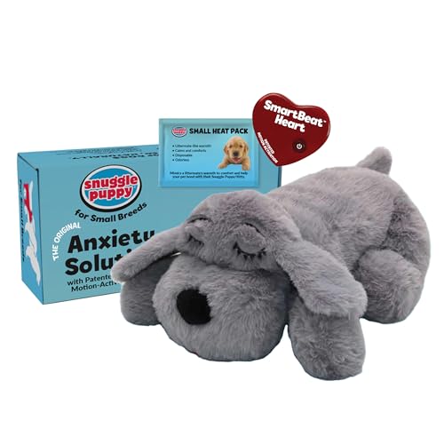 Snuggle Puppy Junior Heartbeat Toy (Gray)