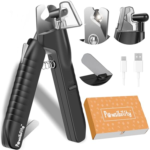 Reinvented Pet Nail Clippers for Your Pal (Small&Medium / Black)