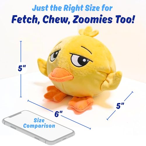 Dog Toy for Aggressive Chewers (Yellow)