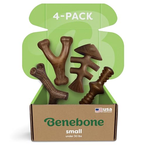 Small 4 Pack Dog Toys for Aggressive Chewers (Small / 4 Pack)