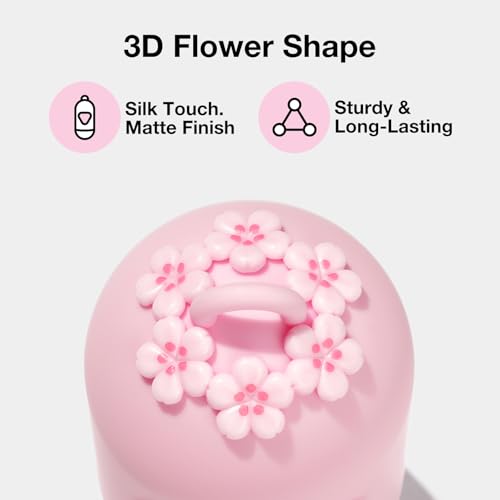 Dog Poop Bag Dispenser with 105 Cherry Blossom Scented Bags (Cherry Blossom / 1 Count (Pack of 105))