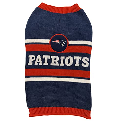 NFL New England Patriots Dog Sweater (Large / New England Patriots)