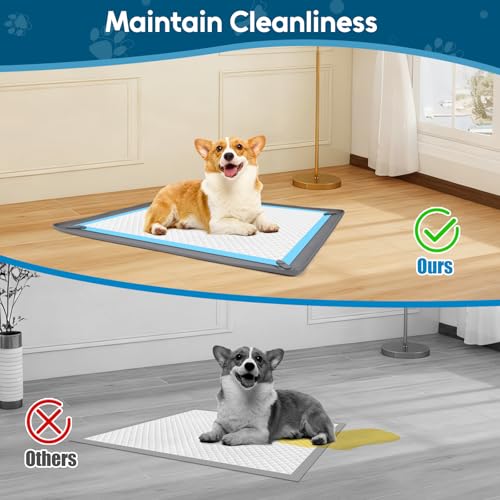 Pee Pad Holder for Small Dogs (Gray)
