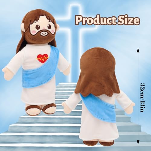Jesus Plush Doll with Heartbeat Vibration