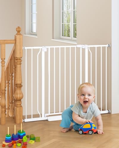 29" 45" Baby Gate (White / 29-45"Wide, 28"Tall)
