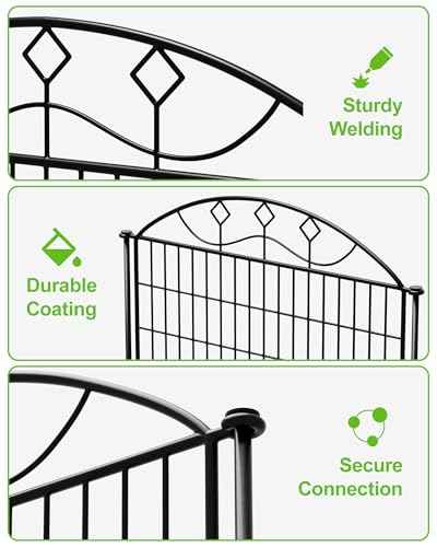 48in Extra Tall Garden Fence