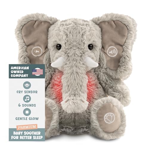 Elephant Plush Cry (Elephant Rechargeable Bedtime)