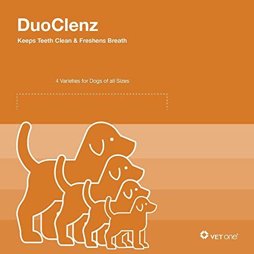 VetOne DuoClenz Rawhide Dental Hygenic Chews for Medium (Medium Dogs)