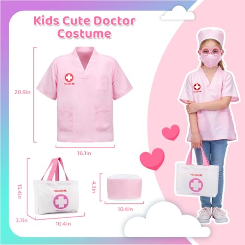 Doctor Kit with Puppy for Kids (Pink with Doll)