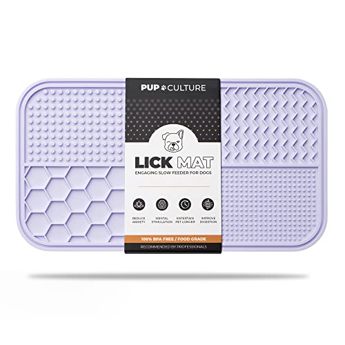 Dog Lick Mat for Dogs (1 Pack / Lavender)