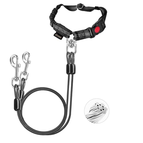 Dog Seat Belt for Car (1 Pack(Black))
