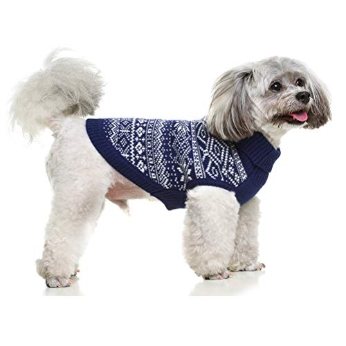 Dog Sweater Argyle (Small/Medium / Blue)