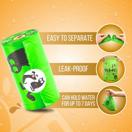 Dog Poop Bags Rolls (1 Count (Pack of 270))