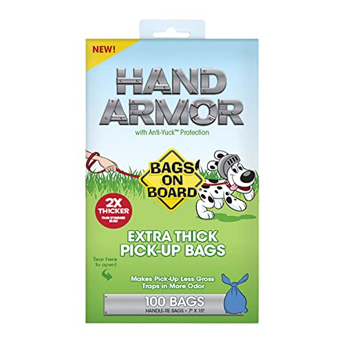 Hand Armor Dog Poop Bags (100 Count (Pack of 1))