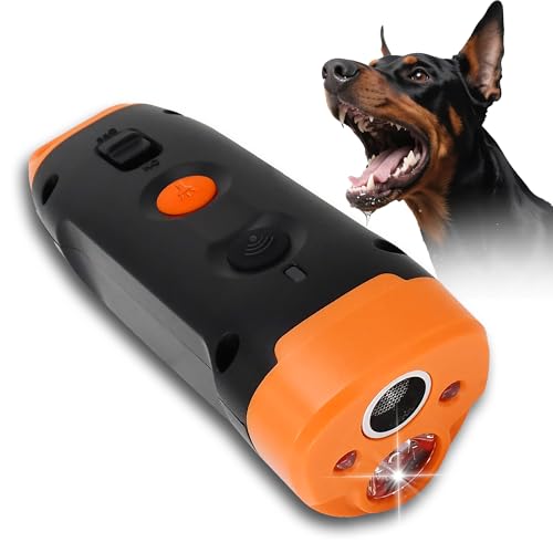 Ultrasonic Dog Bark Deterrent Devices (Black)