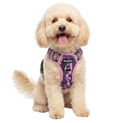 Dog Harness No Pull (Mosaic Pink / Small)