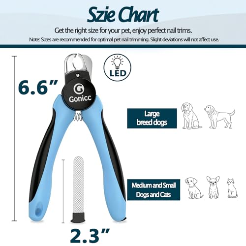 LED Pet Nail Clippers for Dogs & Cats (LED Dogs & Cats Nail Clippers)
