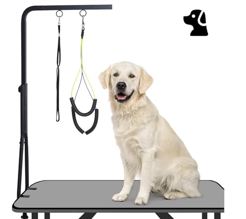 Adjustable Pet Grooming Arm with Clamp for Small & Medium Large Dogs (Style 1 / X‑Large)