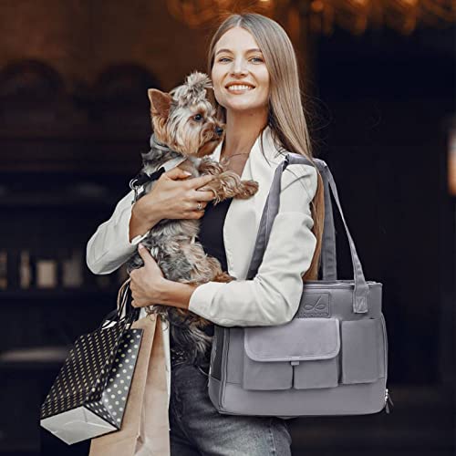 Dog Carrier Cat Carrier (Grey)