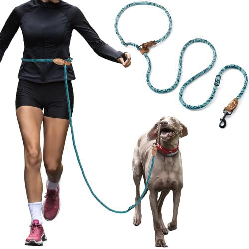 Hands Free Dog Leash (Green / 7FT Hands Free)