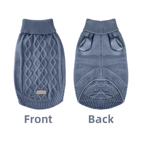 Small Dog Sweaters (Blue / Medium)