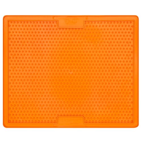 X Large Breed Soother Dog Lick Mat (Orange)