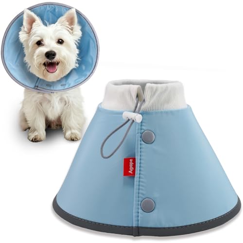 Soft Dog Cone for Small Dogs & Cats (Blue (Small Dogs Cone) / 3 (Neck:8"-10"))