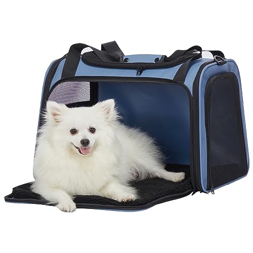 Dog Carrier for Small Dogs (Large / Blue)
