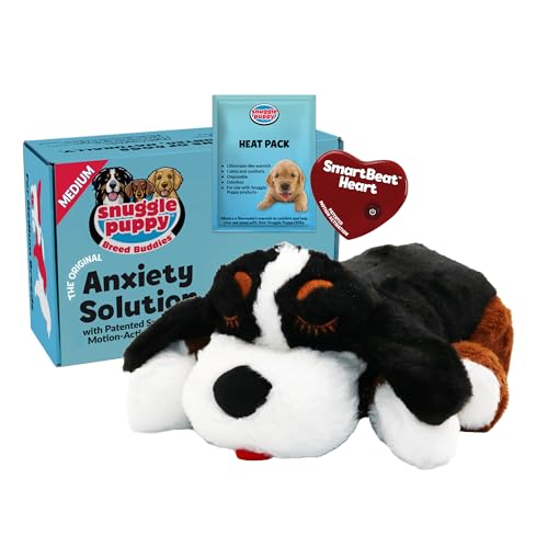 Snuggle Puppy Heartbeat Toy (Bernese / 1 Count (Pack of 1))